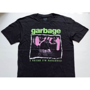 Garbage - I'm Think I'm Paranoid Official T Shirt ( Men L ) ***READY TO SHIP from Hong Kong***